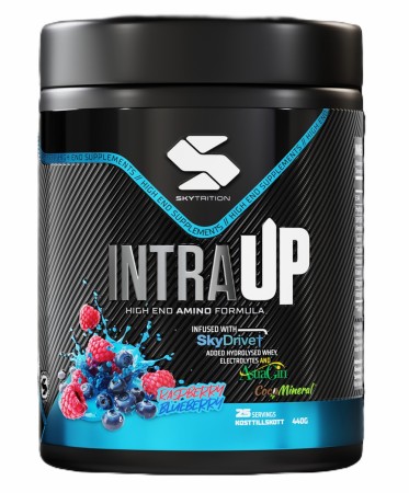 Skytrition  IntraUP - Aminosyrer,Raspberry Blueberry 440g