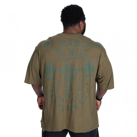HTK Slub Iron Tee Washed Green